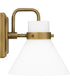 Regency Small 1-light Wall Sconce Weathered Brass