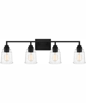 McIntire Extra Large 4-light Bath Light Matte Black