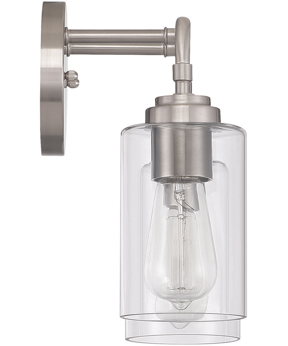 Stowe 2-Light Vanity Brushed Polished Nickel