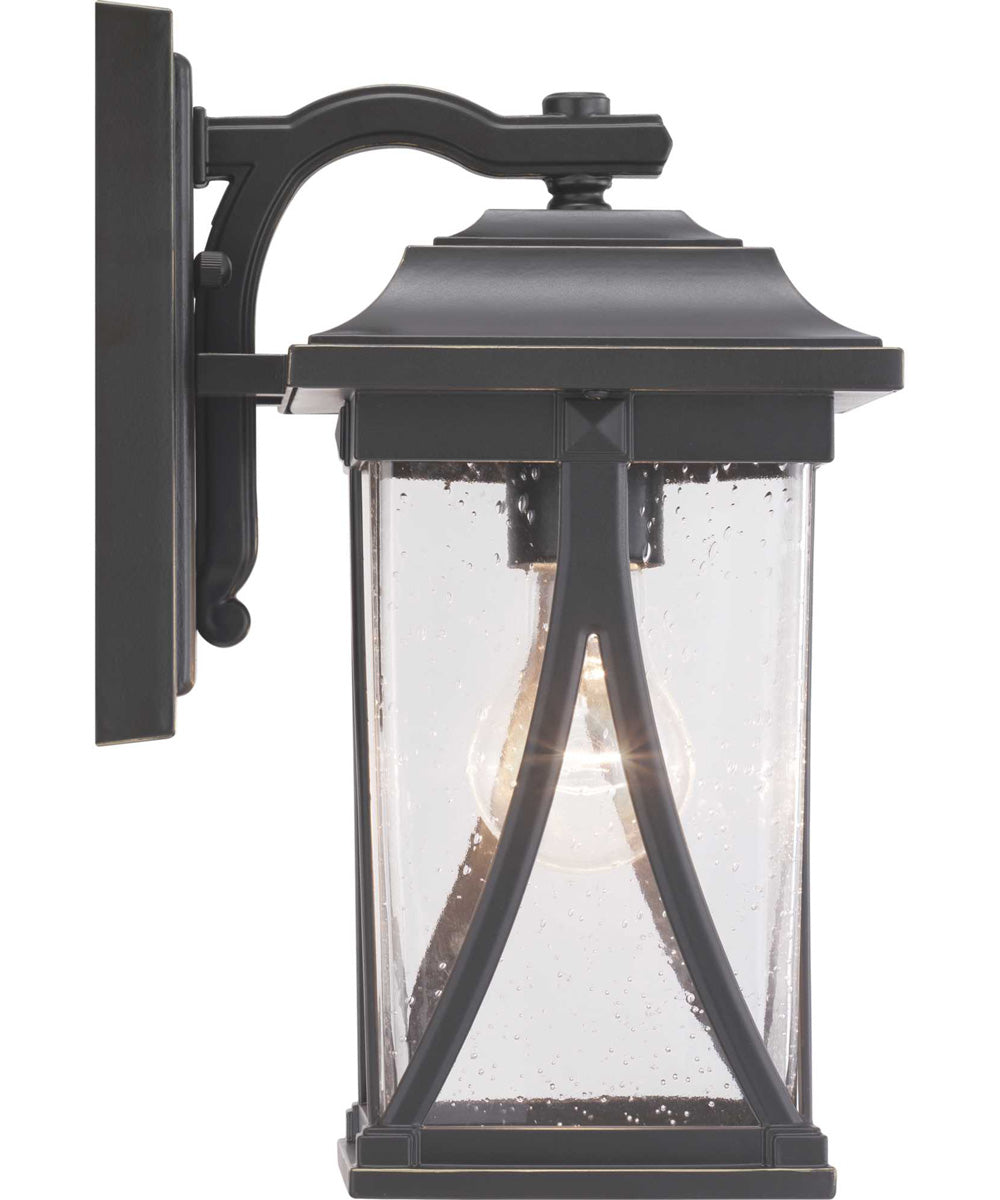Abbott 1-Light Small Wall Lantern Antique Bronze