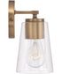 Portman 3-Light Vanity Aged Brass