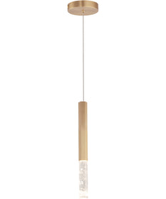 Diaphane LED 1-Light Pendant Gold