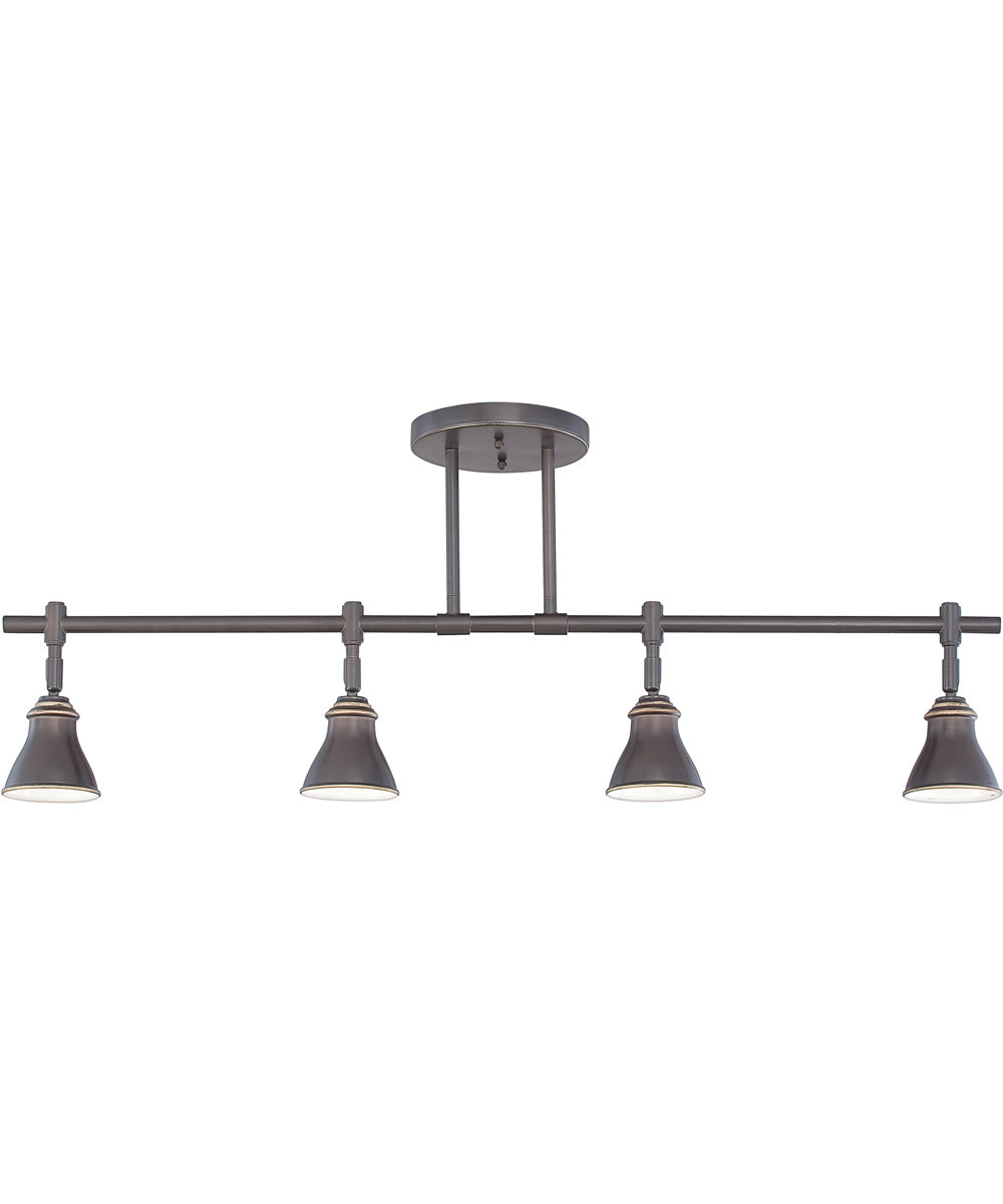 Denning 4-light Track Light Palladian Bronze