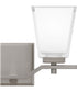 Myra Medium 2-light Bath Light Brushed Nickel