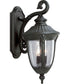 Meridian 2-Light Medium Wall Lantern Textured Black
