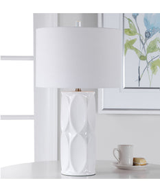 Sinclair White Table Lamp