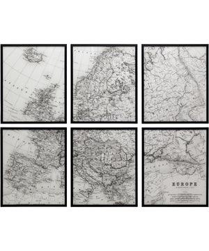 Avanworth Wall Art Set (6/CN) Black/White