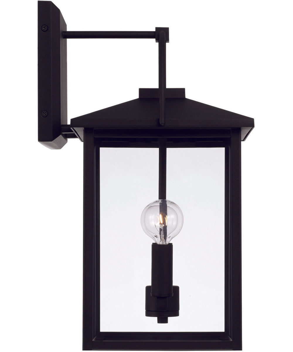 Bryson 2-Light Outdoor Wall-Lantern Black