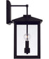 Bryson 2-Light Outdoor Wall-Lantern Rain or Shine - Black