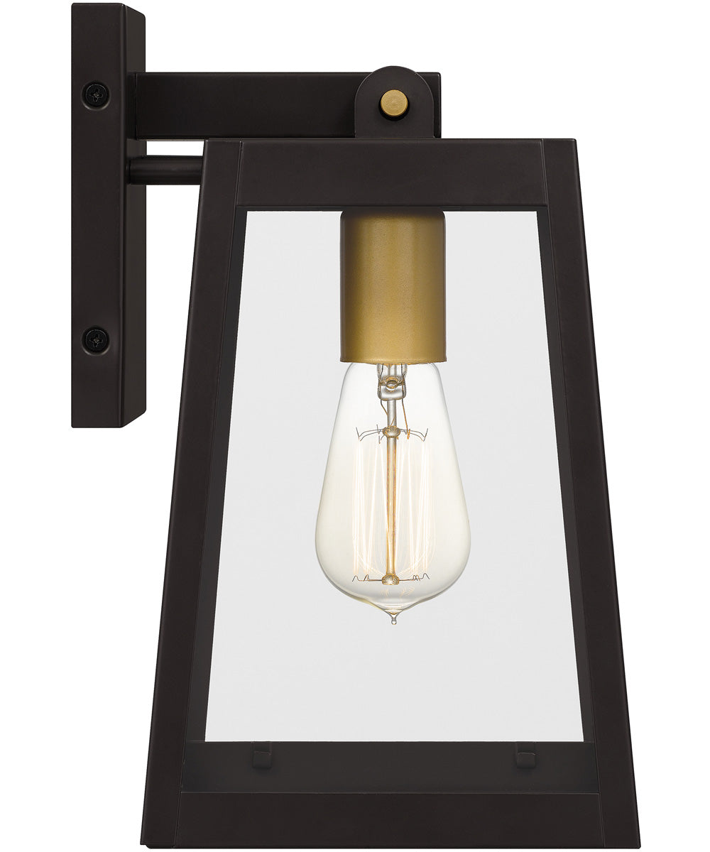 Amberly Grove Medium 1-light Outdoor Wall Light Western Bronze