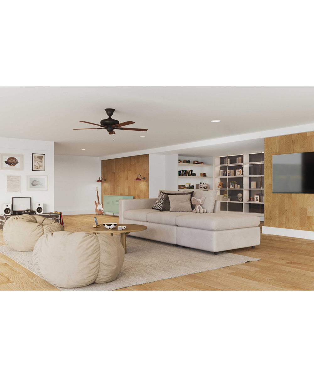 AirPro Signature 52" 5-Blade Ceiling Fan Forged Black