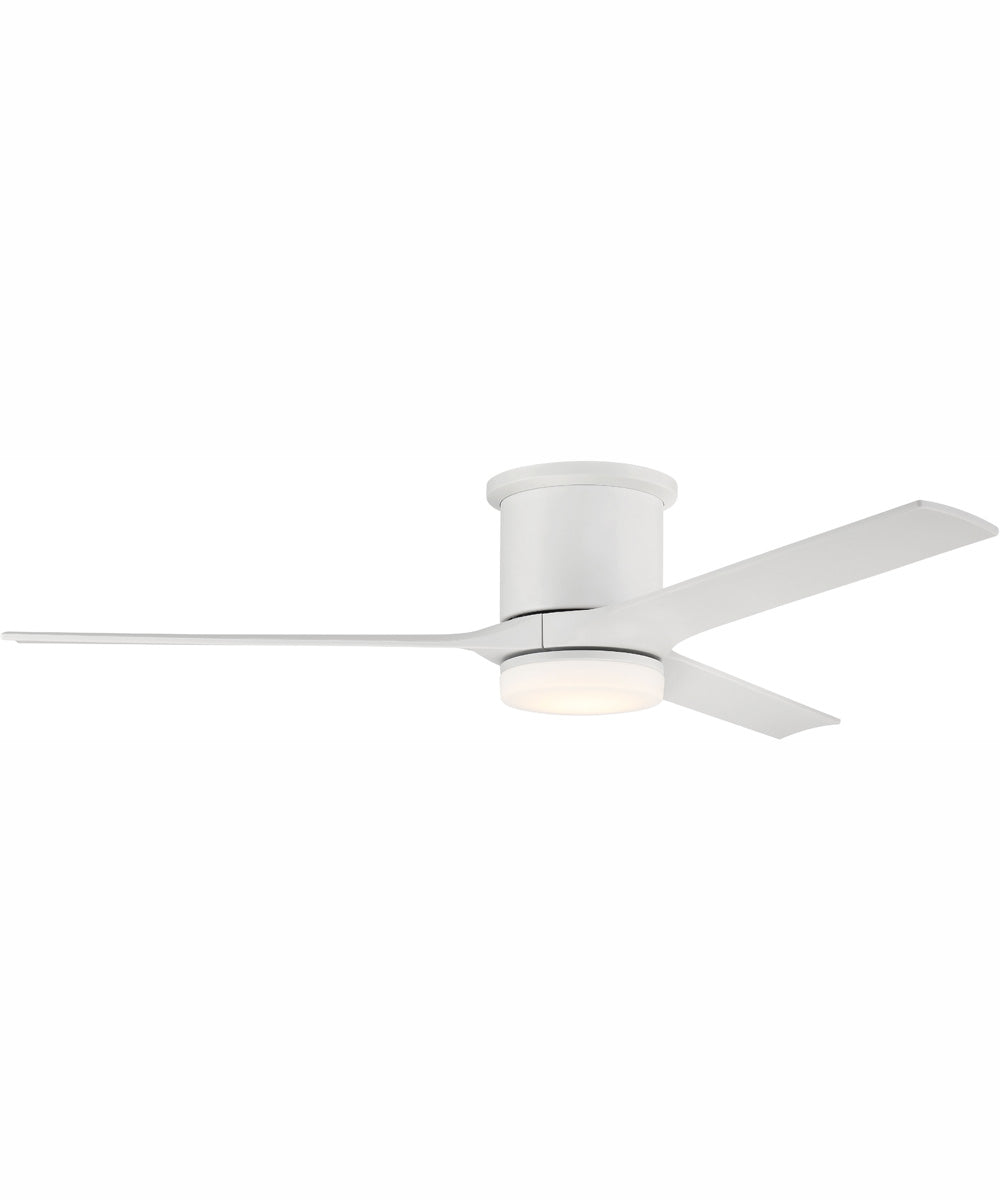 60" Burke 1-Light Ceiling Fan White