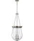 Boliver 3-Light Pendant Brushed Nickel