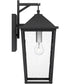 Stoneleigh Large 1-light Outdoor Wall Light  Coastal Armour Aluminum Mottled Black