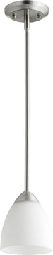 6"W Barkley 1-light Pendant Satin Nickel
