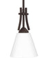 Billingsley Small 1-light Mini Pendant Old Bronze