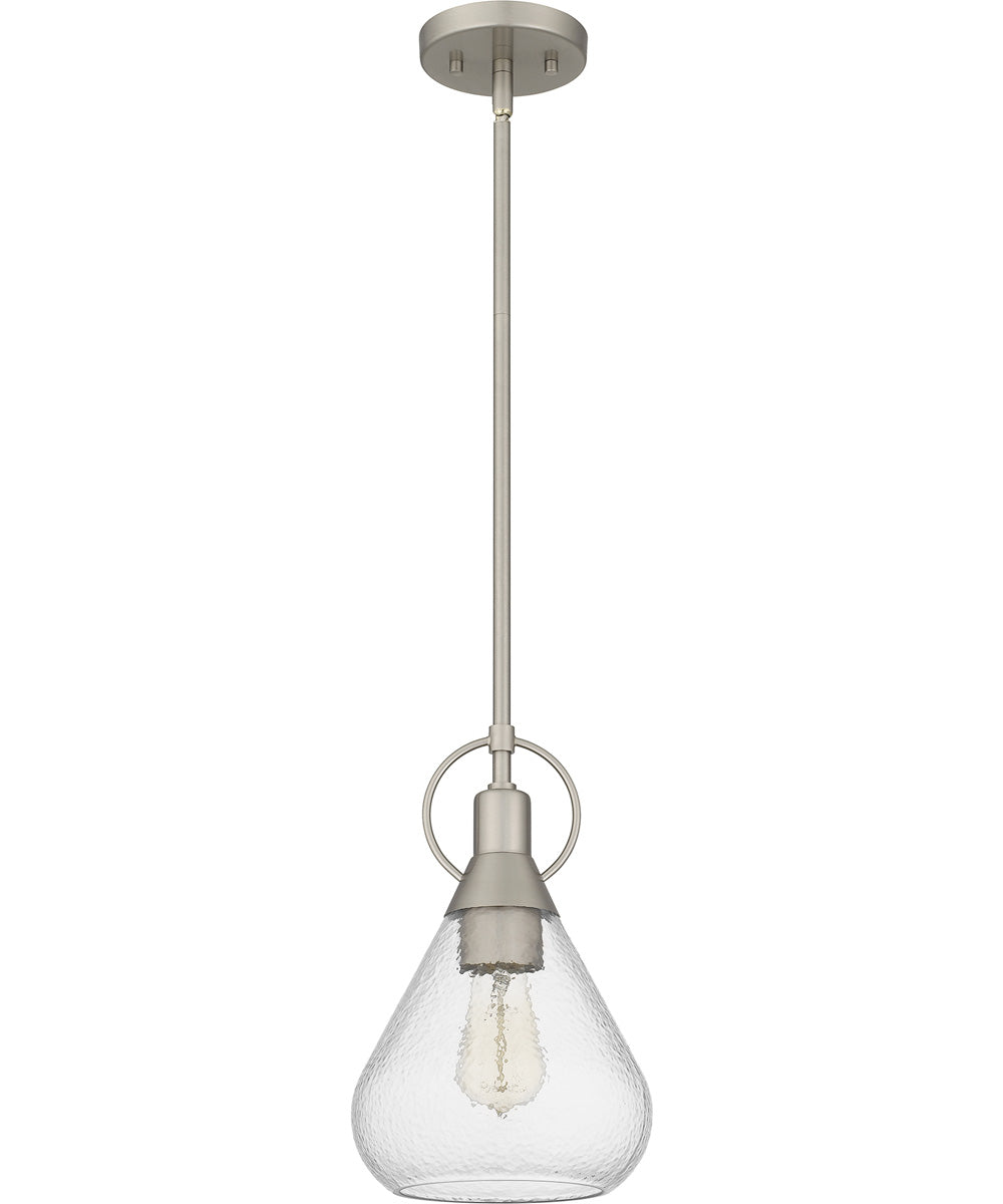 Quoizel Piccolo Pendant Small 1-light Mini Pendant Brushed Nickel