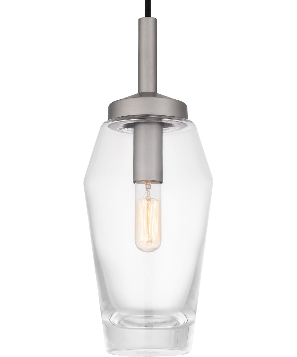 Quoizel Piccolo Pendant Small 1-light Mini Pendant Antique Nickel