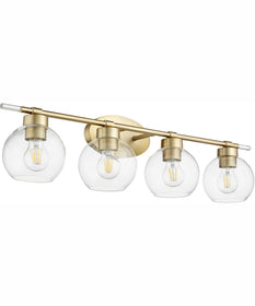 Volan 4-light Bath Vanity Light Aged Brass