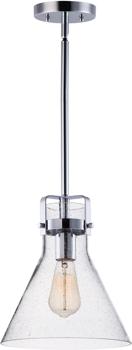 10"W Seafarer 1-Light Pendant Polished Chrome