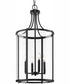 Gilliam 4-Light New Traditional Hall & Foyer Matte Black