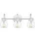 Andrews Large 3-light Bath Light Polished Chrome