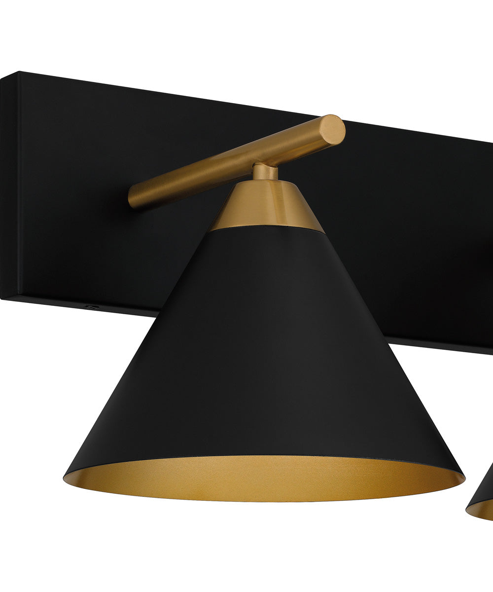 Mastro Medium 2-light Bath Light Matte Black