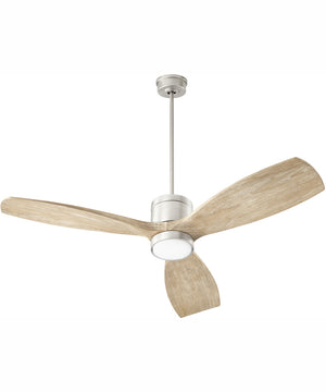 64" Lurus Ceiling Fan Satin Nickel
