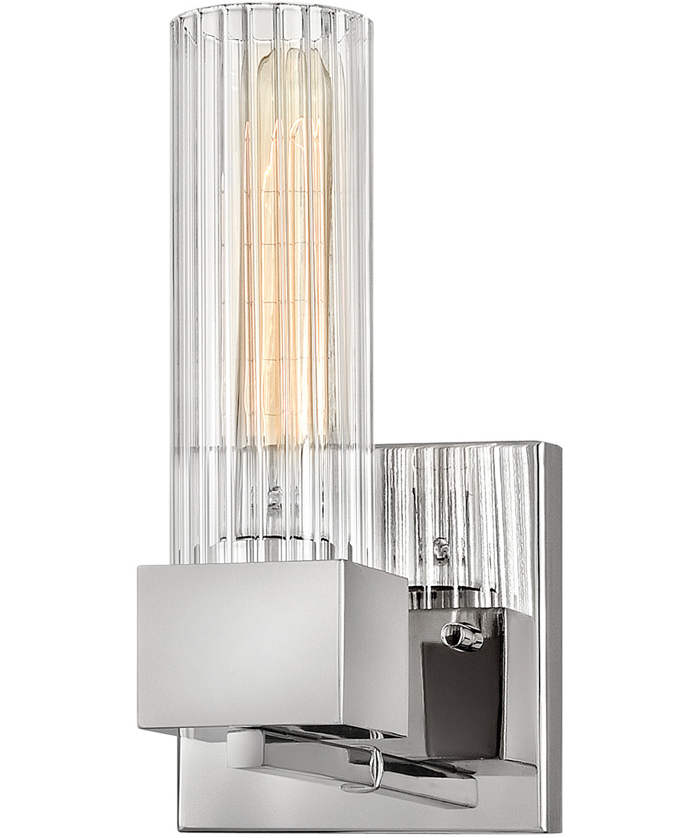 Xander 1-Light Single Light Vanity in Polished Nickel