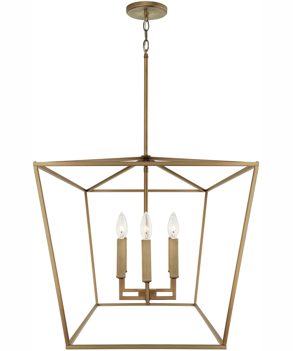 Thea 6-Light Island Aged Brass