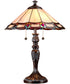 22 Inch H Aldridge Peacock Table Lamp