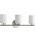Replay 3-Light Bath & Vanity Polished Nickel