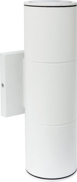 12"H 2-Light Outdoor White