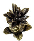Blooming Pineapple Ceiling Fan Pull, 3"h with 12" Antiqued Brass Chain