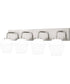 Nielson Extra Large 4-light Bath Light Brushed Nickel