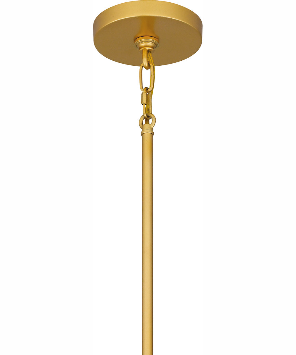 Quoizel Oversized Pendant 4-light Pendant Painted Brass