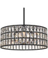 Gibson 4-light Pendant Matte Black