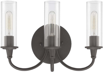 16"W Modina 3-Light Bath Vanity Light Espresso