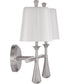Palmer 2-Light Vanity Brushed Polished Nickel
