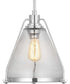 Range 1-Light Pendant Polished Nickel