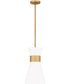 Fremont Small 1-light Mini Pendant Aged Brass