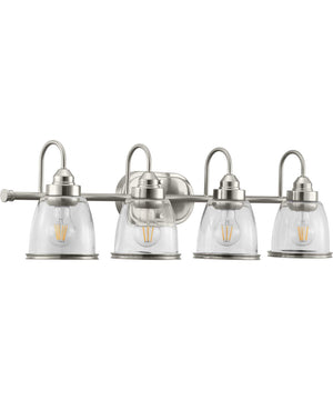 Saluda 4-Light Bath & Vanity Brushed Nickel