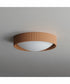 Souffle 14 inch LED Flush Mount Terra Cotta