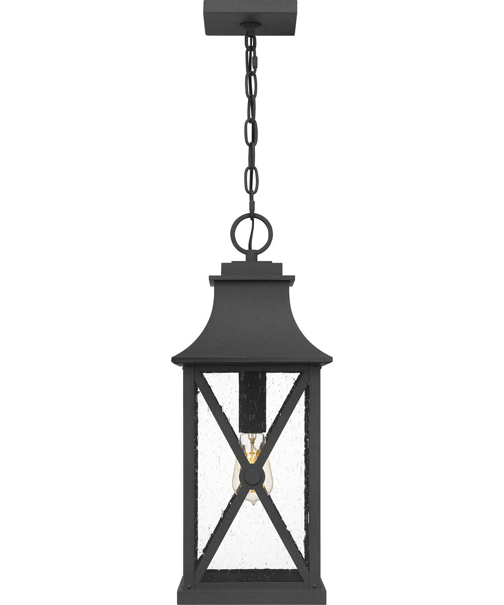 Ellerbee Small 1-light Mini Pendant Coastal Armour Aluminum Mottled Black