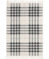 5'x7' Oladon Medium Rug White/Black/Gray