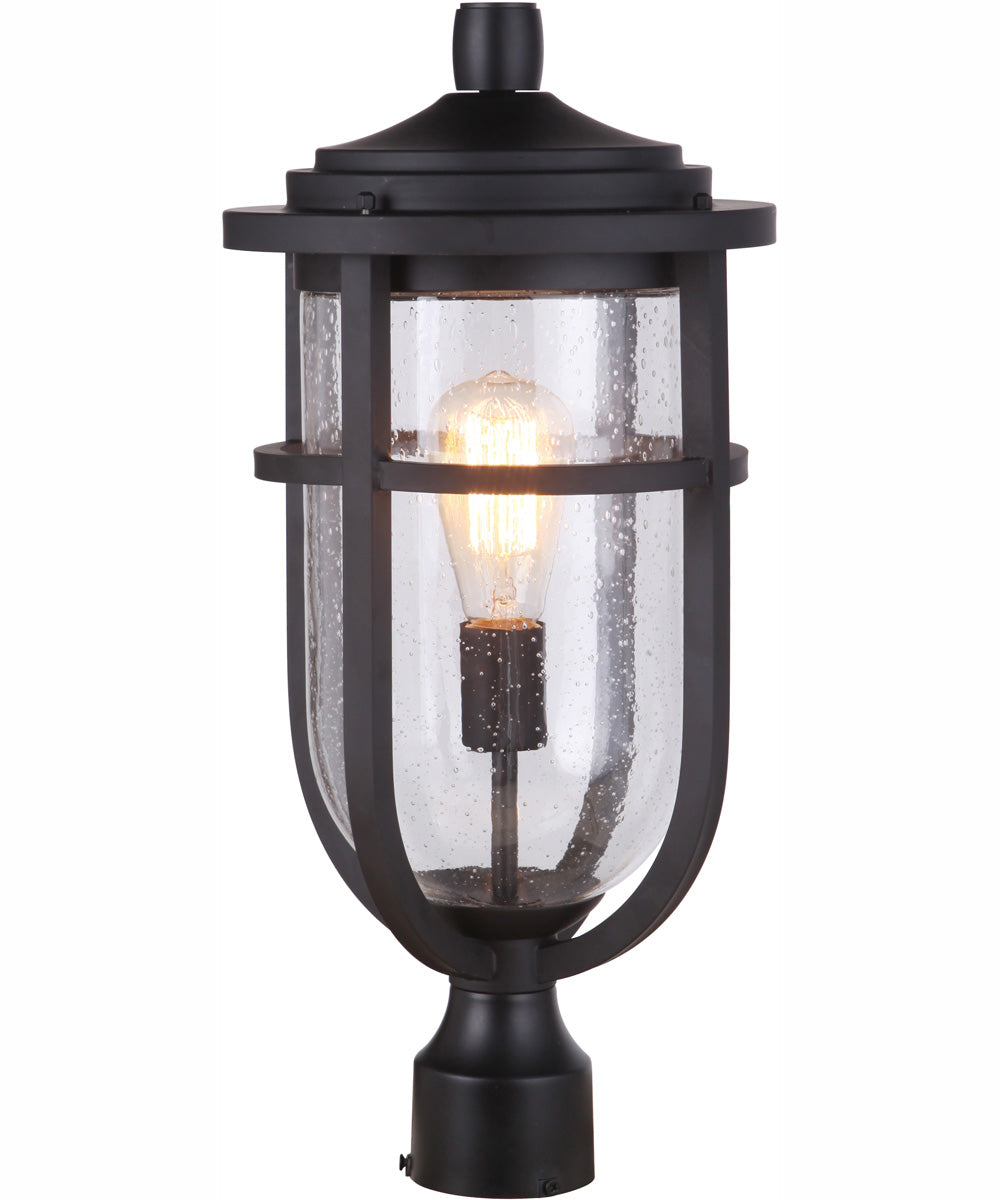 Voyage 1-Light Outdoor Post Mount Midnight