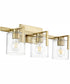 3-light Bath Vanity Light Aged Brass
