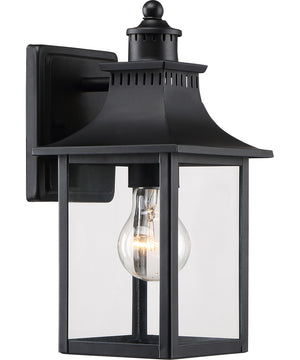 Chancellor Small 1-light Outdoor Wall Light Mystic Black