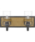 Finch Medium 2-light Bath Light Aged Walnut