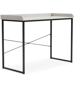 Bayflynn Home Office Desk White/Black